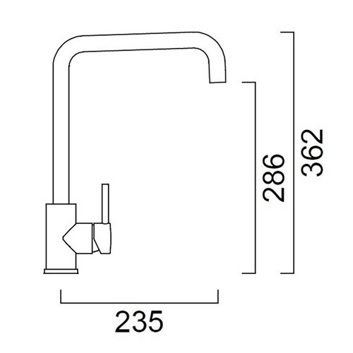 B&F Mat Black | Main Pressure Tap